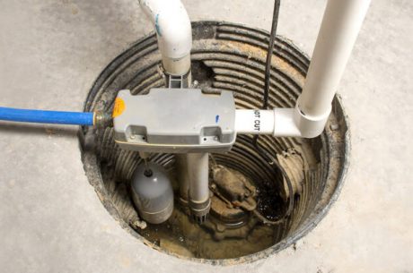 Sump pump failure