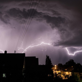 storms in Irving.