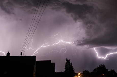 storms in Irving.