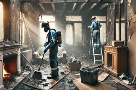 Quick Fire Damage Cleanup Service in Bailey Island, Cumberland County, Maine