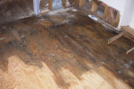 Water Damaged Floor