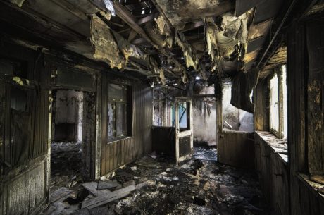 Fire damage restoration