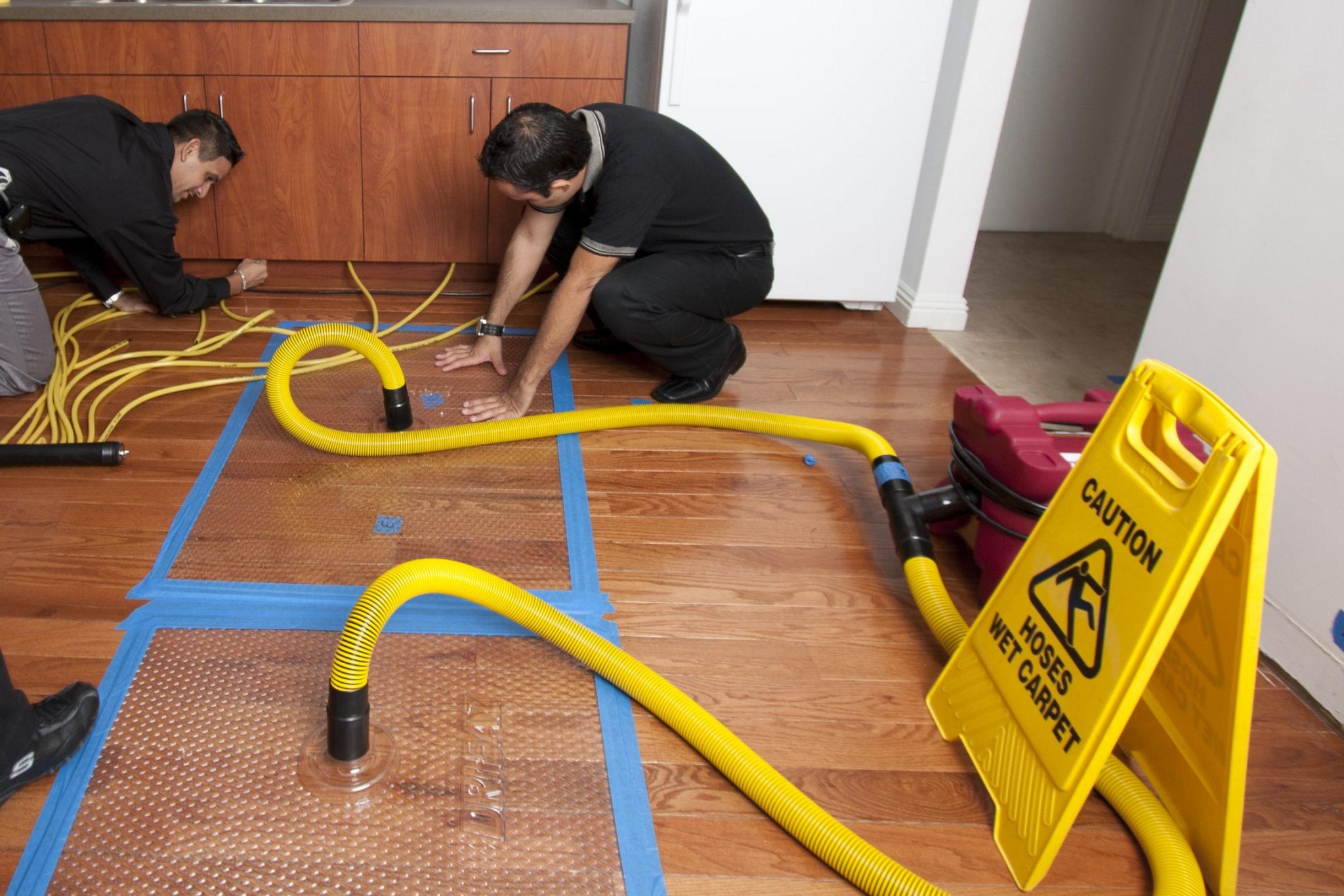 professionals hardwood floor water damage restoration 