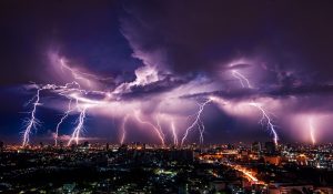 summer storms in Broomfield