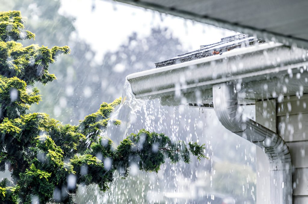 clogged gutters lead to water damage in Sarasota