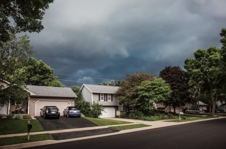 summer storms in Cary