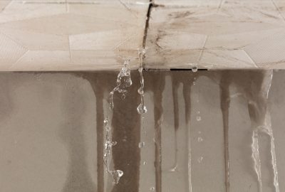 ceiling tile water damage