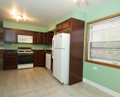 Kitchen after water damage remediation process by PuroClean Property Restoration Specialists Chicago IL