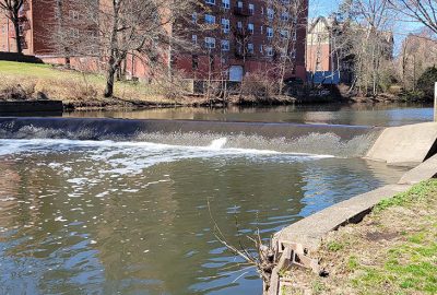 craford-area river, prone to spring flooding