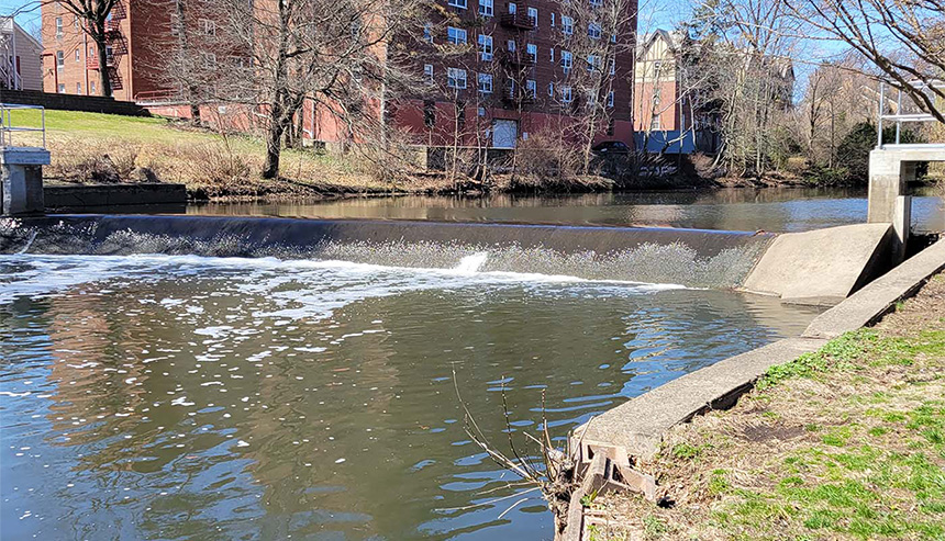 craford-area river, prone to spring flooding