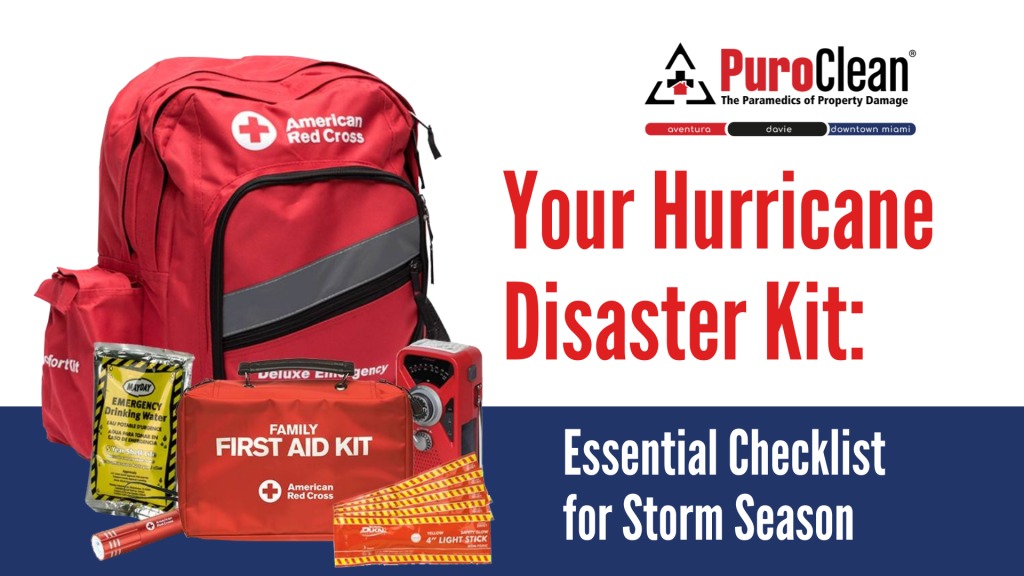 Your Hurricane Disaster Kit: Essential Checklist for Storm Season ...