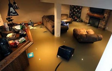 Indoor flooding