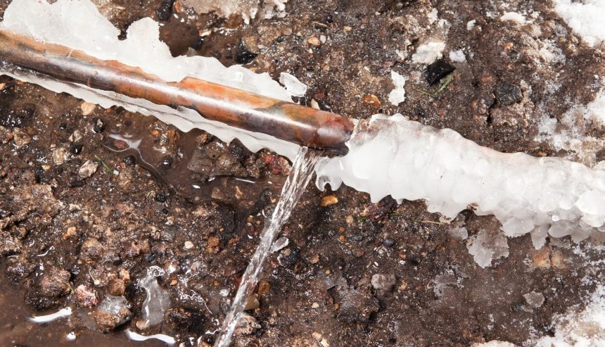 frozen pipe