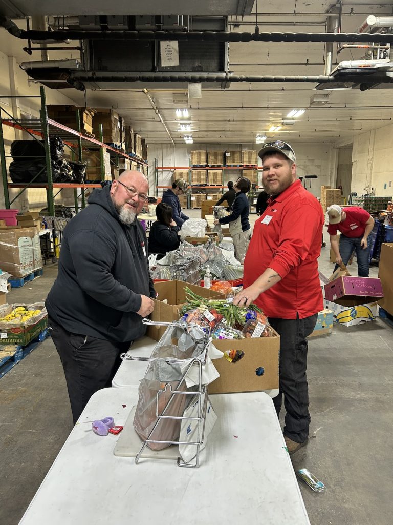 In March 2023, PuroClean of Greer assisted with packing boxes at the food bank.