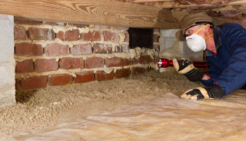 water in crawl space