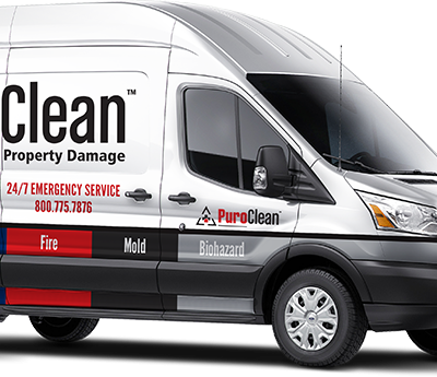 PuroClean work van