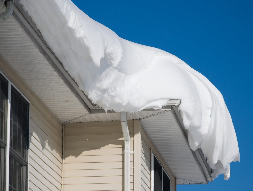 Remove the snow from your roof.