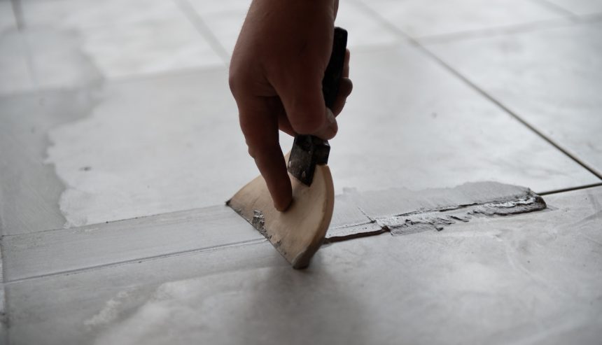 How to clean grout without damaging it.