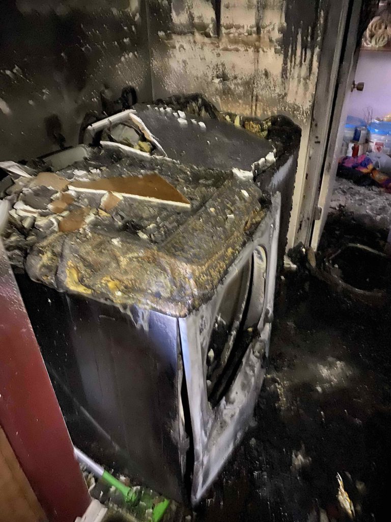 dryer fire