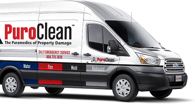 PuroClean work van