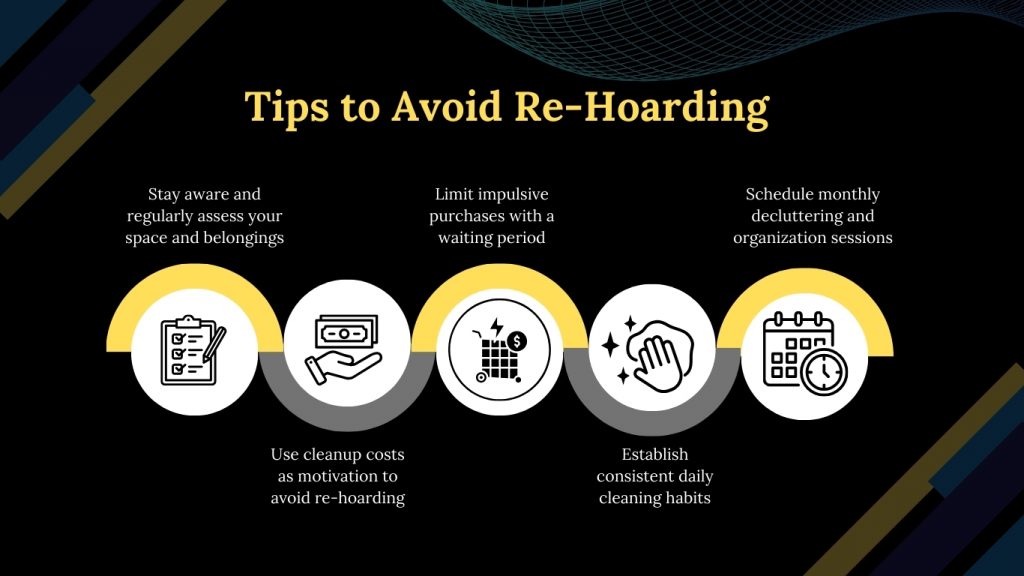 tips to avoid hoarding