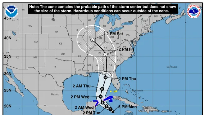 Hurricane Milton: Titusville, North Brevard may see wilder weather than Melbourne and Palm Bay