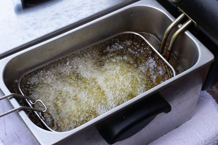 A deep fryer is a common cause of kitchen fires because of the high temperatures required to cook oils.

