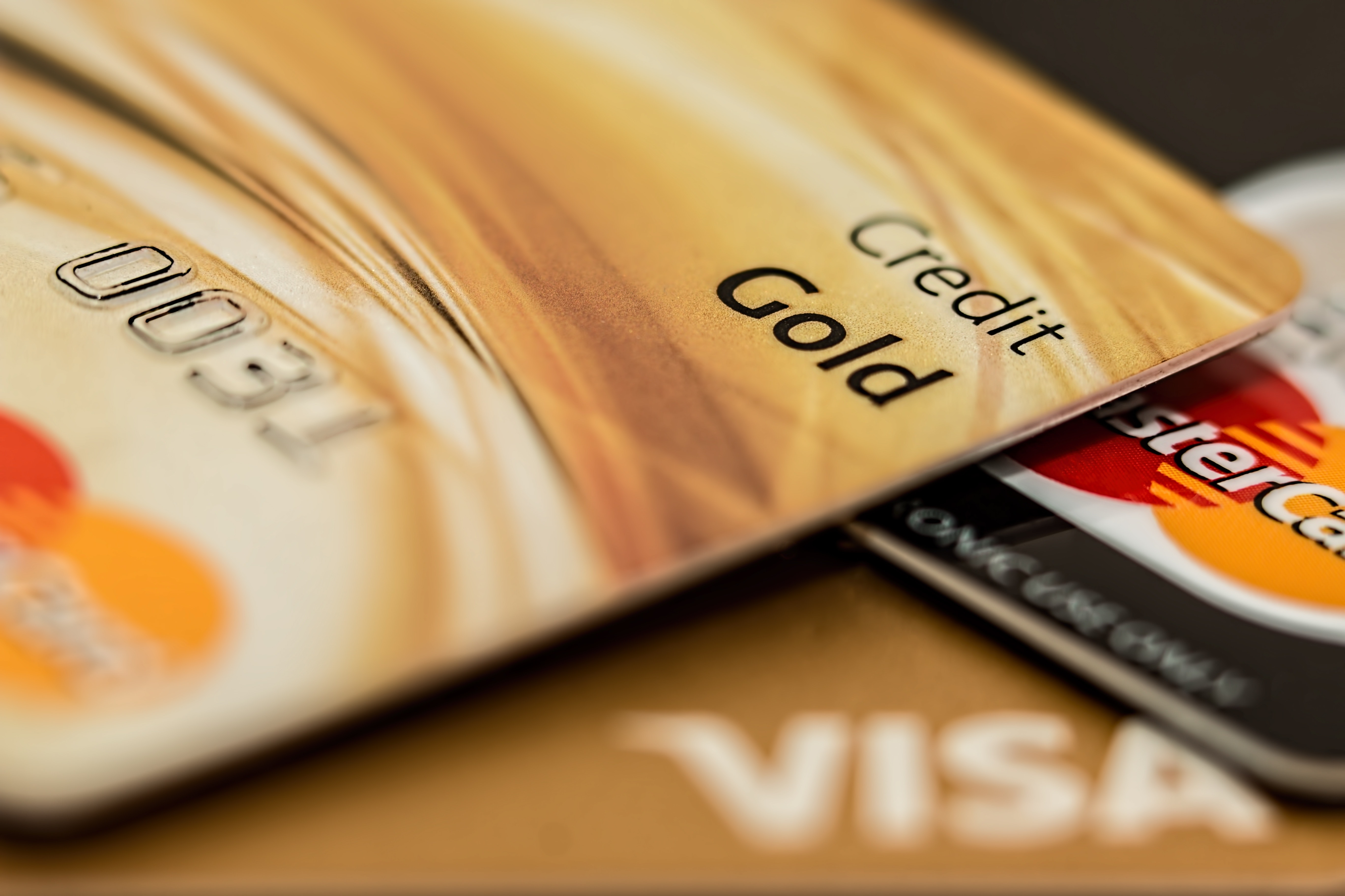 close-up of credit cards. graphic for how to deal with unwanted gifts