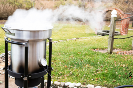 deep-fried turkey fryer