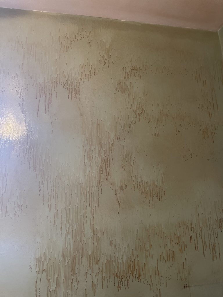 Cleaning a room from Smoke odor