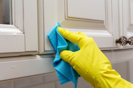 How to Clean Greasy Cabinets