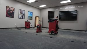 water damage restoration at PuroClean HQ