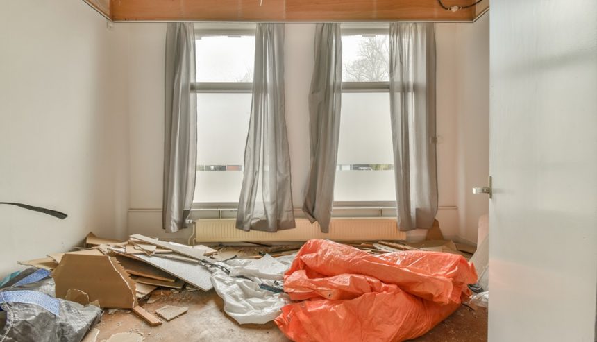 water damage on your property