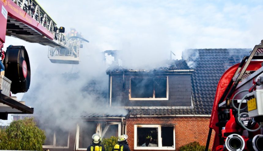 Fire damage restoration