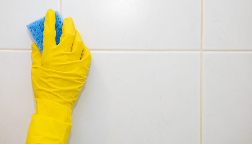 how to remove soap scum from shower walls