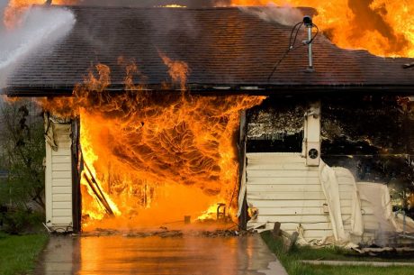 Fire damage mold prevention