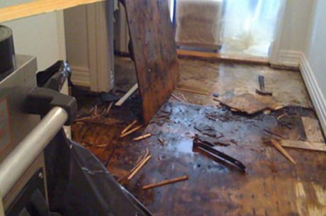 water damage