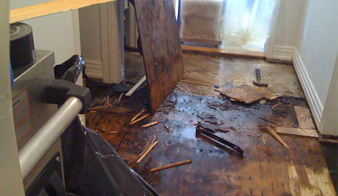 water damage