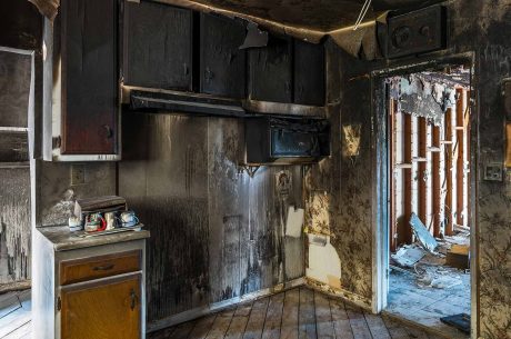 fire damage restoration