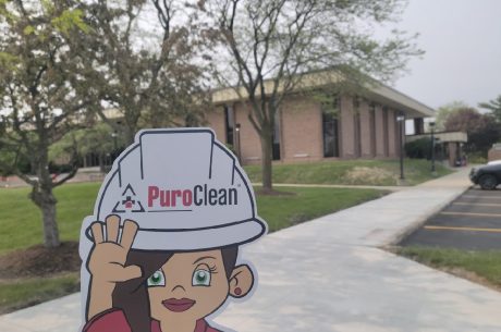 PuroClean Truck at City of Troy Michigan