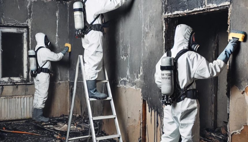 Fire Damage Cleaning Service