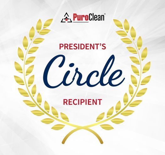 Recipient for the PuroClean President's Circle distinction