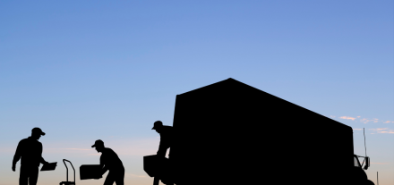 Emergency Packout Services packing a truck