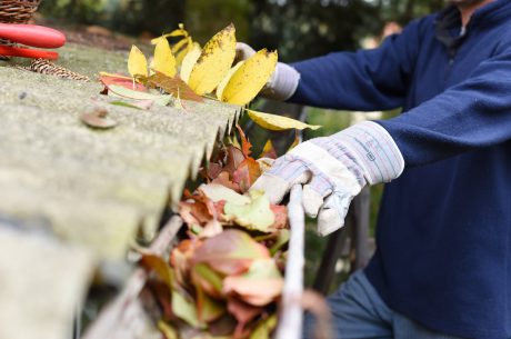 water damage gutters