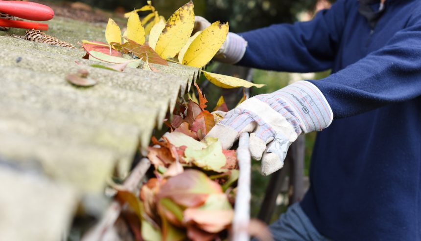 water damage gutters