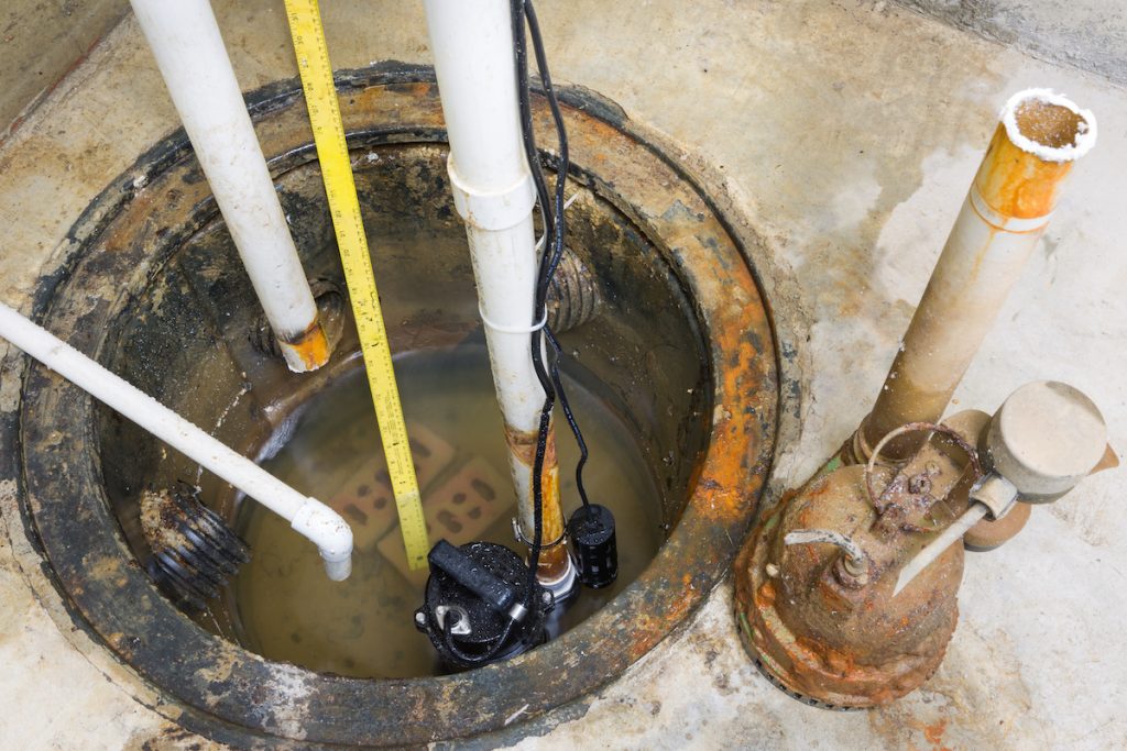 Sump pump 2 test