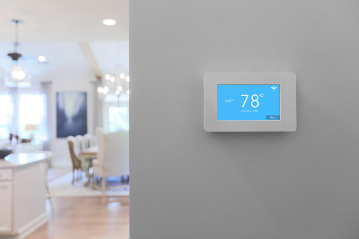 Smart thermostat in a smart homes