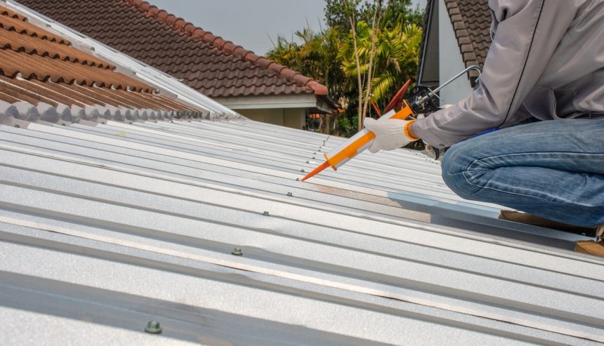 metal roof leak