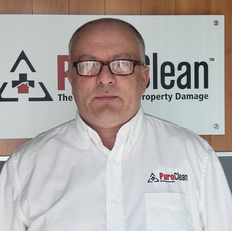 Aurelian Calafeteanu, owner of PuroClean Disaster Mitigation