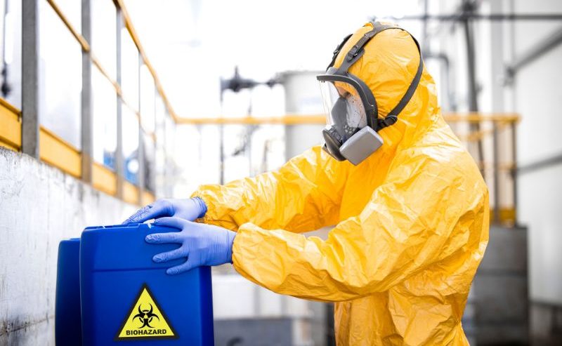 where does biohazard waste go